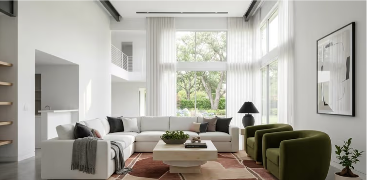 After — AI designed room